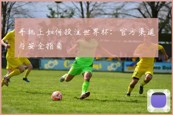 手机上如何投注世界杯：官方渠道与安全指南
